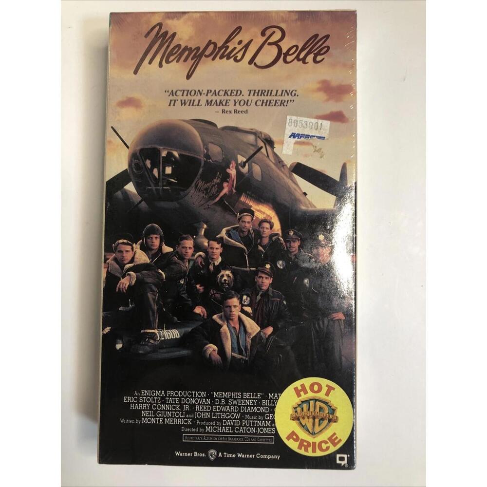 Memphis Belle (VHS, 1990) Warner Home Pictures  new sealed